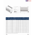 Closed Loop Rectangular Liquid Cooling Equipmet